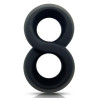 Beast Rings Ballstretcher souple Doble Rings Noir